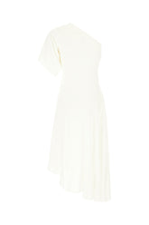 Ivory wool dress -  | Wise