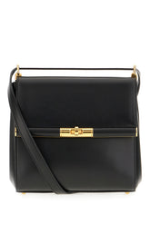 Black leather Marlene crossbody bag -  | Wise