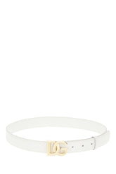 White leather belt -  | Wise