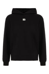 Black cotton sweatshirt -  | Wise