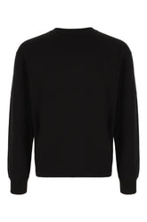 Black cotton sweatshirt -  | Wise