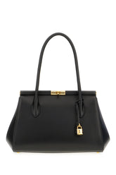 Black leather Marlene handbag -  | Wise