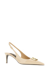 Beige leather pumps -  | Wise