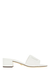 Slippers in pelle bianca -  | Wise