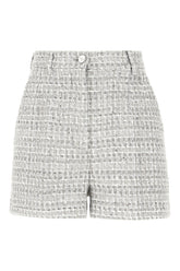 Shorts in misto viscosa ricamata -  | Wise