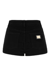 Black denim shorts -  | Wise