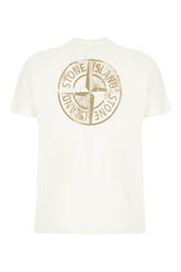 Ivory cotton t-shirt -  | Wise