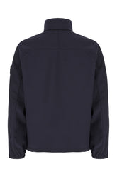 Blue navy stretch polyester jacket -  | Wise