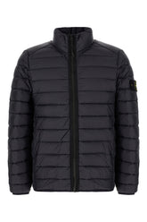 Midnight blue nylon down jacket -  | Wise