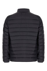 Midnight blue nylon down jacket -  | Wise