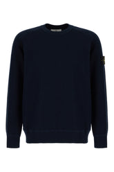 Navy blue cotton sweater -  | Wise