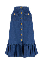 Denim skirt -  | Wise