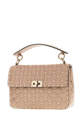 Borsa a mano Rockstud Spike media in nappa rosa antico -  | Wise