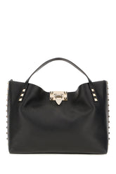 Black leather handbag -  | Wise