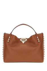 Borsa a mano in pelle marrone -  | Wise