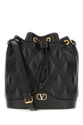 Black leather crossbody bag -  | Wise