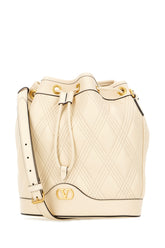 Ivory leather crossbody bag -  | Wise