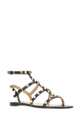 Black leather sandals -  | Wise