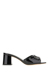 Sabot Slide in pelle nera -  | Wise