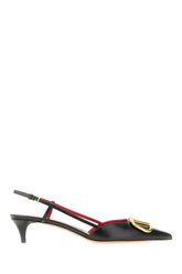 Black leather pumps -  | Wise