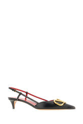 Black leather pumps -  | Wise