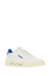 White leather Medalist sneakers -  | Wise