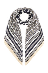 Printed silk foulard -  | Wise