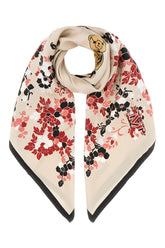 Printed silk foulard -  | Wise