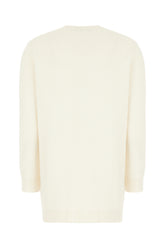 Ivory wool blend cardigan -  | Wise