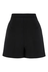 Shorts in lana stretch nera -  | Wise