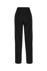 Pantalone in misto lana nera -  | Wise