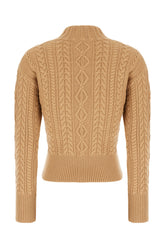 Camel wool blend sweater -  | Wise