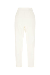 Ivory stretch nylon pants -  | Wise