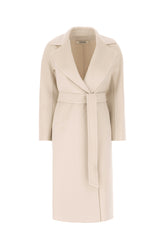 Sand cashmere coat -  | Wise