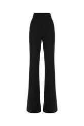 Black stretch nylon pants -  | Wise