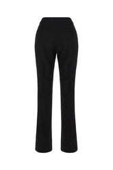 Black nylon blend pants -  | Wise