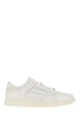 White leather Skel Top sneakers -  | Wise