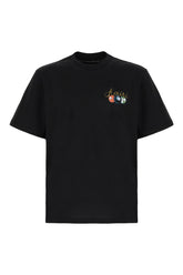 Black cotton t-shirt -  | Wise