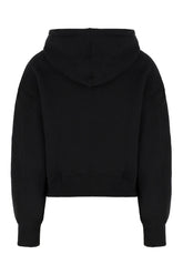 Black cotton sweatshirt -  | Wise