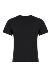 Black cotton t-shirt -  | Wise