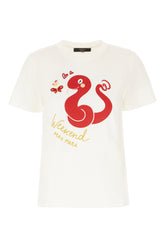 T-shirt in cotone bianco -  | Wise