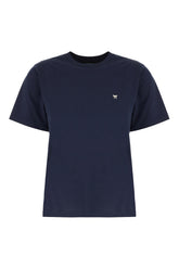 T-shirt in cotone blu navy -  | Wise