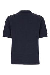 Polo in misto cotone blu navy -  | Wise