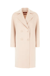 Pink cashmere and wool coat -  | Wise