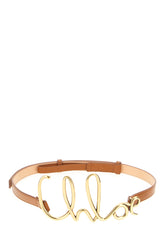 Camel leather belt -  | Wise