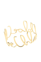 Gold metal bracelets -  | Wise