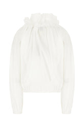 Blusa in cotone bianco -  | Wise