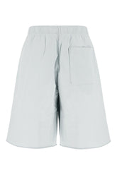 Pastel light blue cotton bermuda shorts -  | Wise