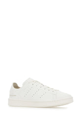 White nappa leather sneakers -  | Wise