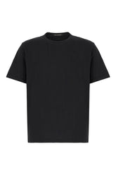 Black cotton t-shirt -  | Wise